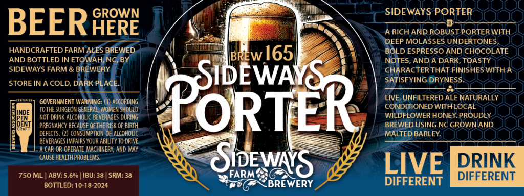 sideways porter